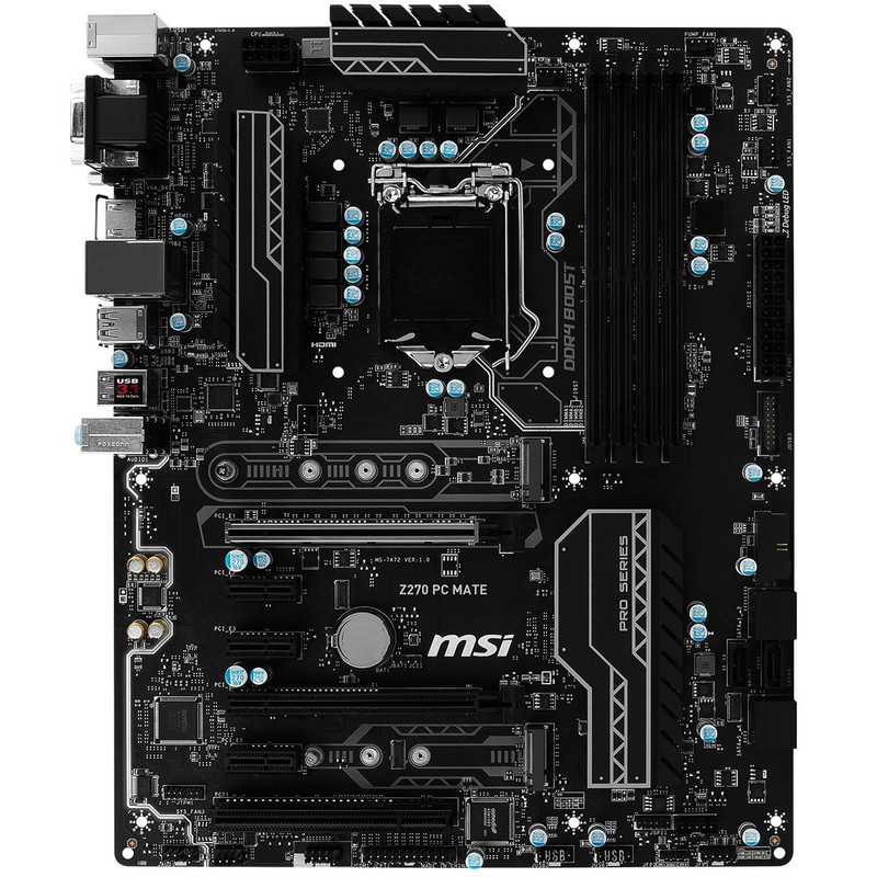 مادربرد ام اس آی مدل Z270 PC MATE