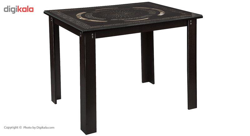 میز ناهار خوری صنایع چوب قائم کد K203 سایز 75 × 115