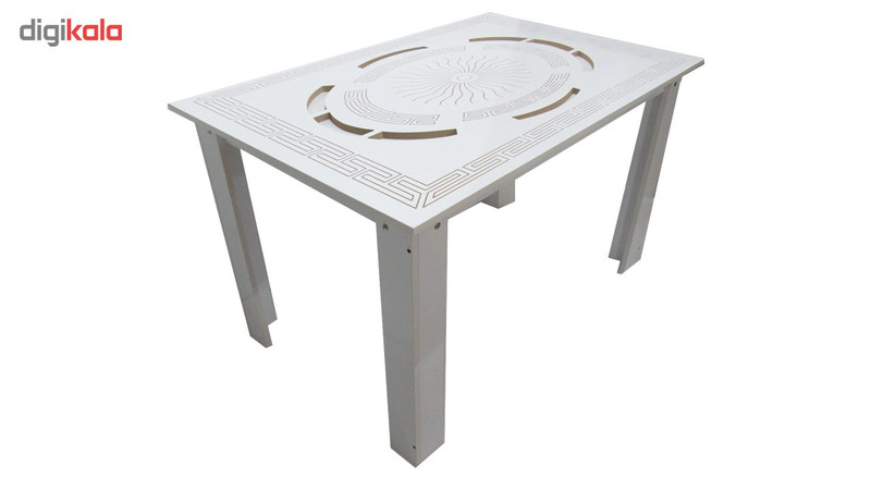 میز ناهار خوری صنایع چوب قائم کد K203 سایز 75 × 115