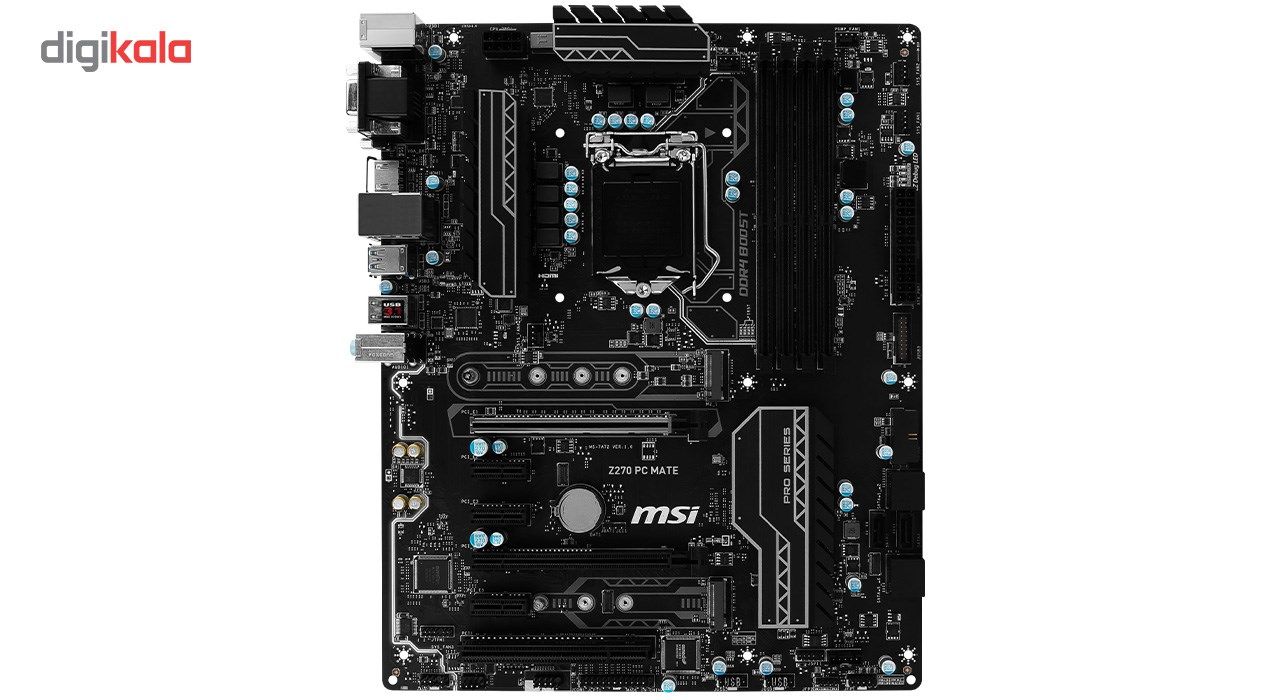 مشخصات قیمت و خرید مادربرد ام اس آی مدل Z270 Pc Mate دیجی کالا