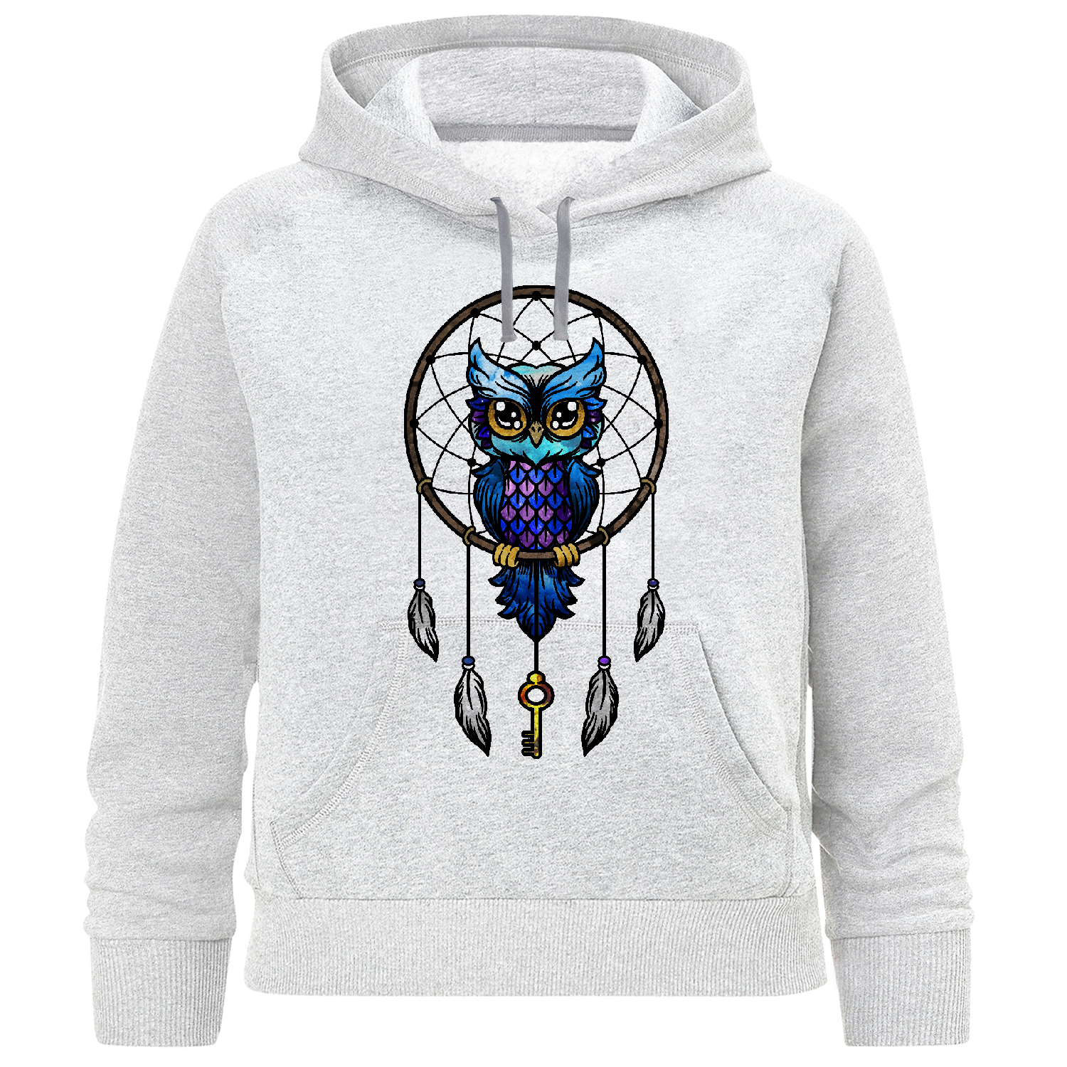 هودی دخترانه مدل دریم کچروجغد W173