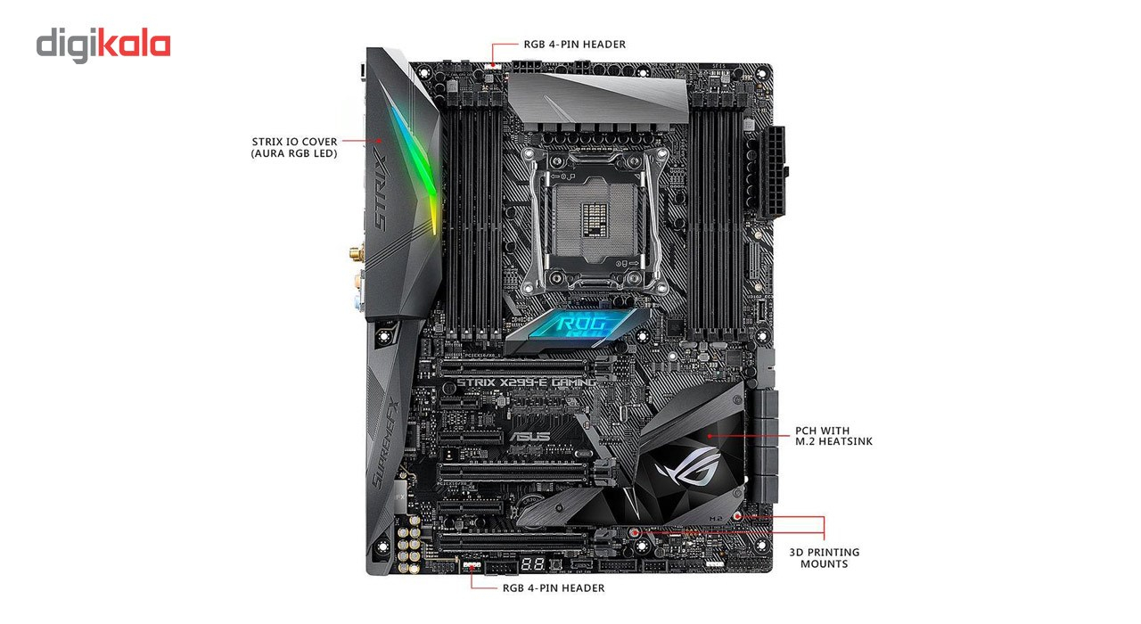 مادربرد ایسوس مدل ROG STRIX X299-E GAMING