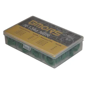 مجموعه 240 عددی جعبه اورینگ کمپرسور کولر خودرو جیمورس مدل NBR R-134a 