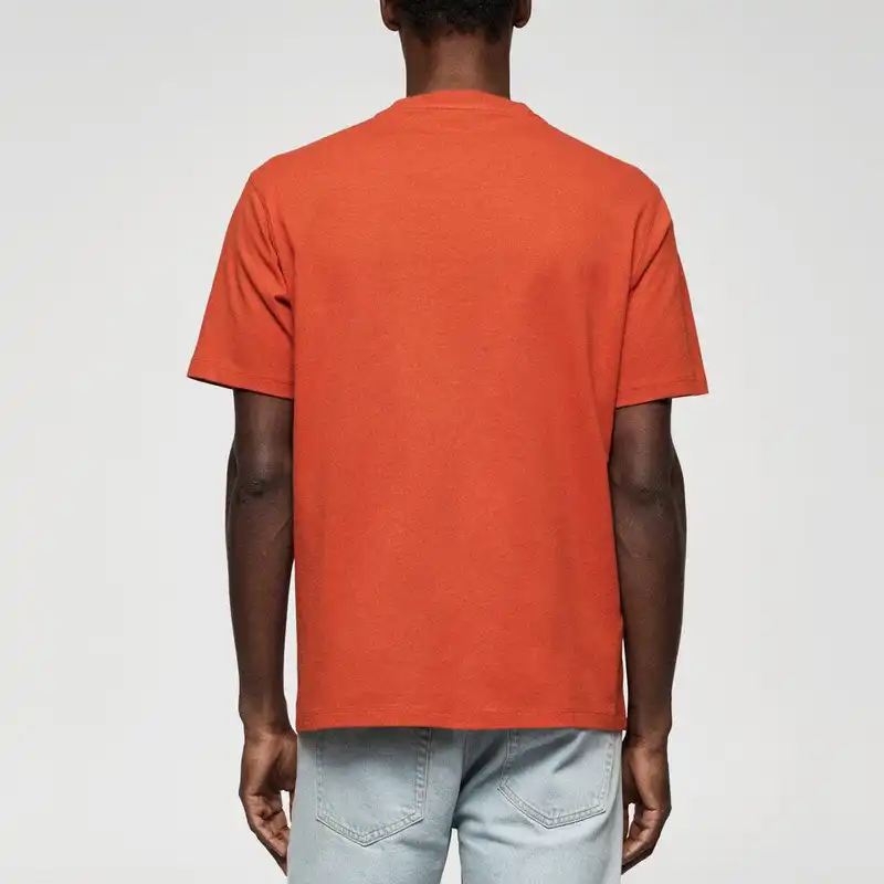 تی شرت آستین کوتاه مردانه مانگو مدل OR424MOL