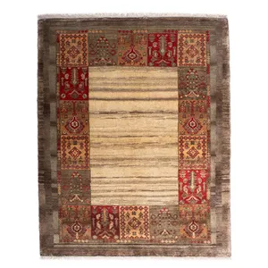 گبه دستباف یک و نیم متری طوفان کد 65622578
