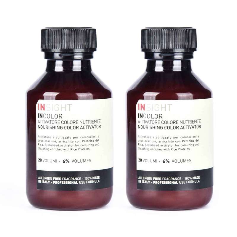 اکسیدان اینسایت مدل InColor شش درصدی حجم 100 میلی لیتری- پک دو عددی