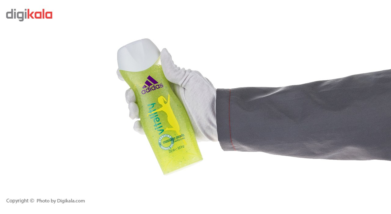 شامپو بدن زنانه آدیداس مدل Vitality حجم 250 میلی لیتر