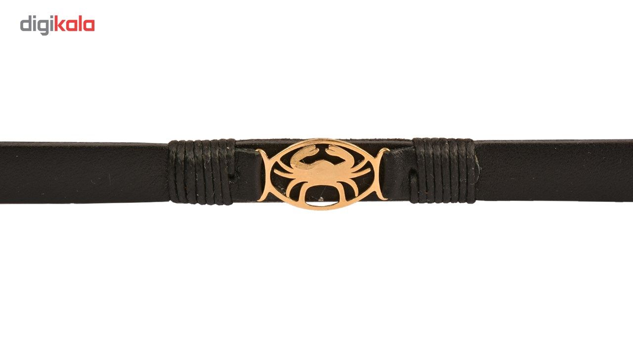 دستبند زنانه کهن چرم طرح تولد تیر مدل BR43 -  - 8