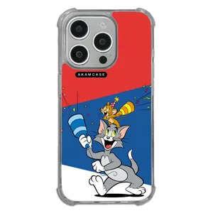 AKAM AMC-WTA15PRO-TOM & JERRY16 Cover For Apple iPhone 15 Pro