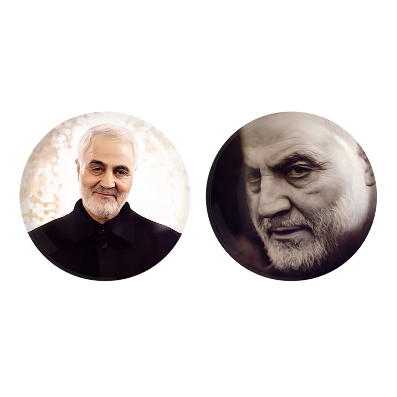 مگنت خندالو طرح سردار سلیمانی کد 26042604 مجموعه 2 عددی