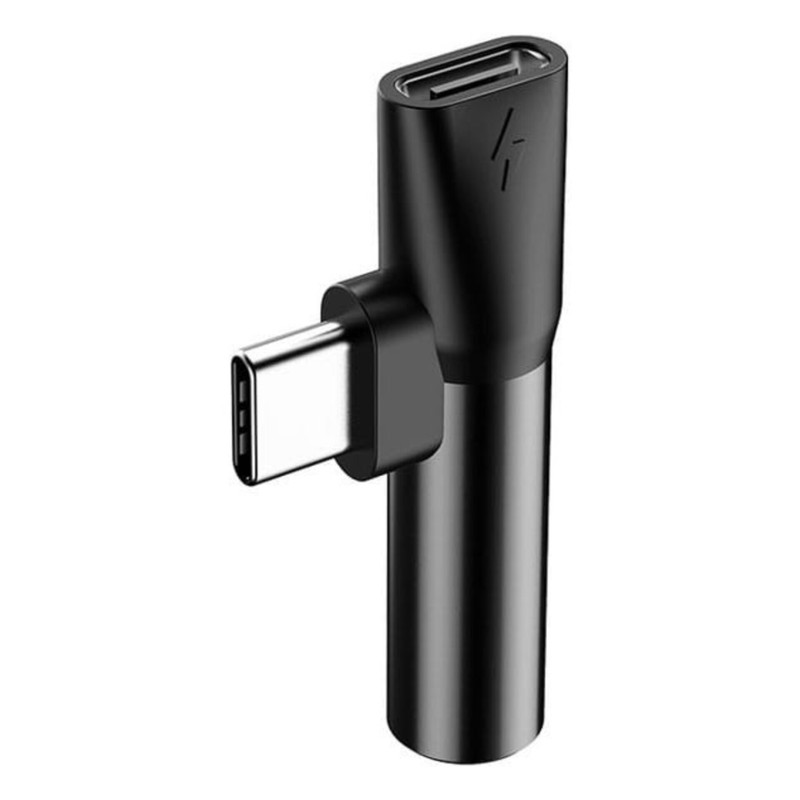 مبدل USB-C به AUX/USB-C بیسوس مدل L41 مناسب برای گوشی های شیائومی