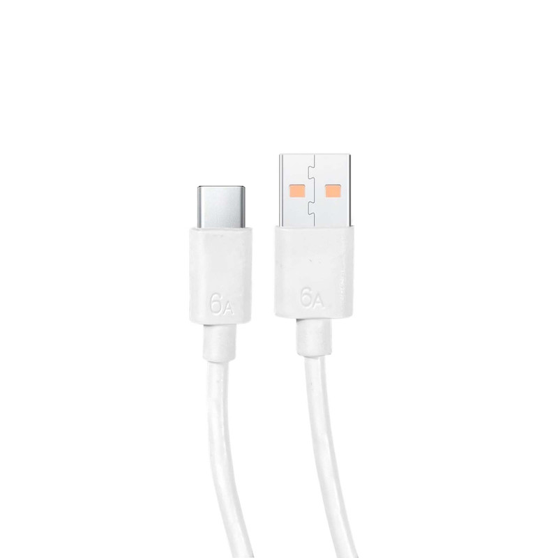 کابل تبدیل USB به USB-C وولگا مدل 24A طول 1متر