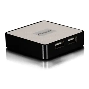 هاب یو اس بی 4 پورت فونیکس PHU-44 همراه با آداپتور