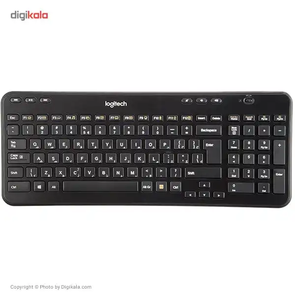 کیبورد لاجیتک مدل K360 با حروف فارسی