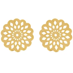 گوشواره طلا 18 عیار ماهک مدل ME0558