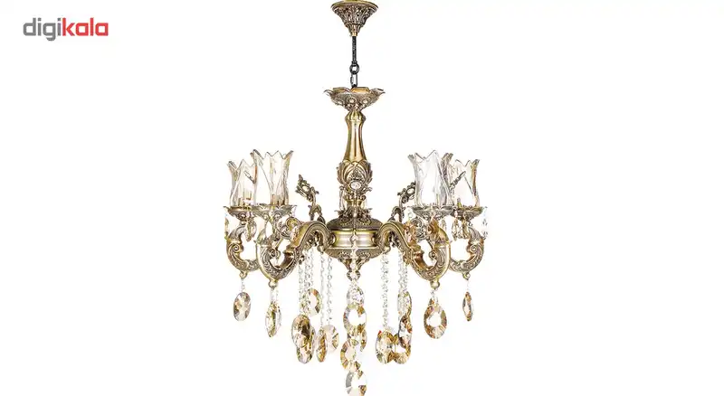 لوستر چشمه نور 5 شعله کد S3517/5