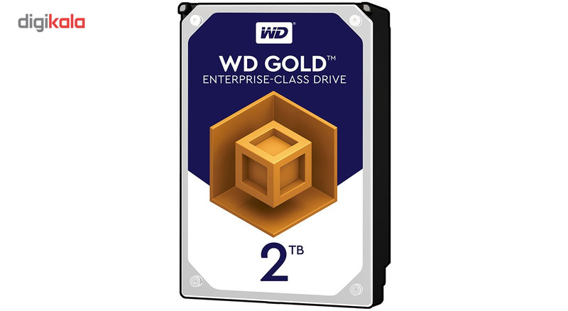هارددیسک اینترنال وسترن دیجیتال مدل Gold WD2005FBYZ ظرفیت 2 ترابایت