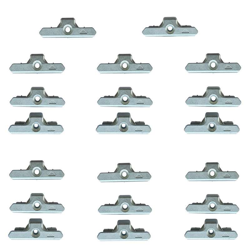 زبانه مقابل پنجره PVC روتو مدل 332438 بسته 20 عددی زبانه مقابل پنجره PVC روتو مدل 332438 بسته 20 عددی