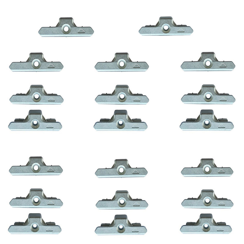 زبانه مقابل پنجره PVC روتو مدل 332438 بسته 20 عددی زبانه مقابل پنجره PVC روتو مدل 332438 بسته 20 عددی