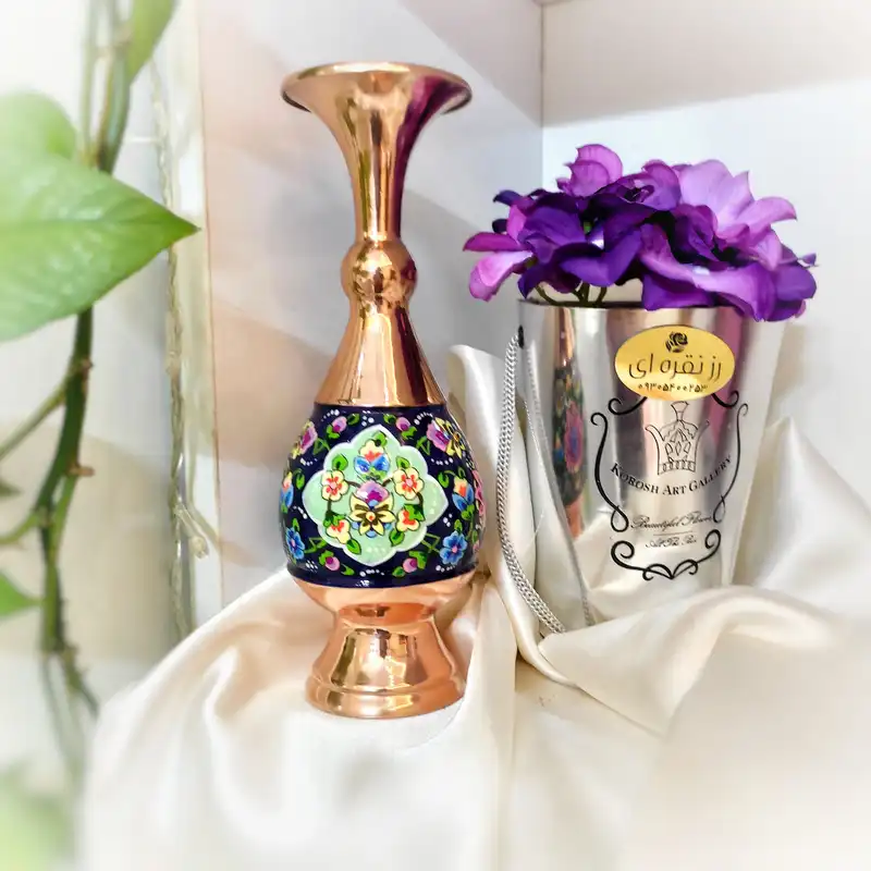 گلدان مسی مدل پرداز کد pg20