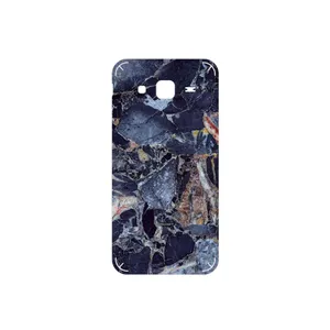 MAHOOT Broken black marble Cover Sticker for Samsung Galaxy J5