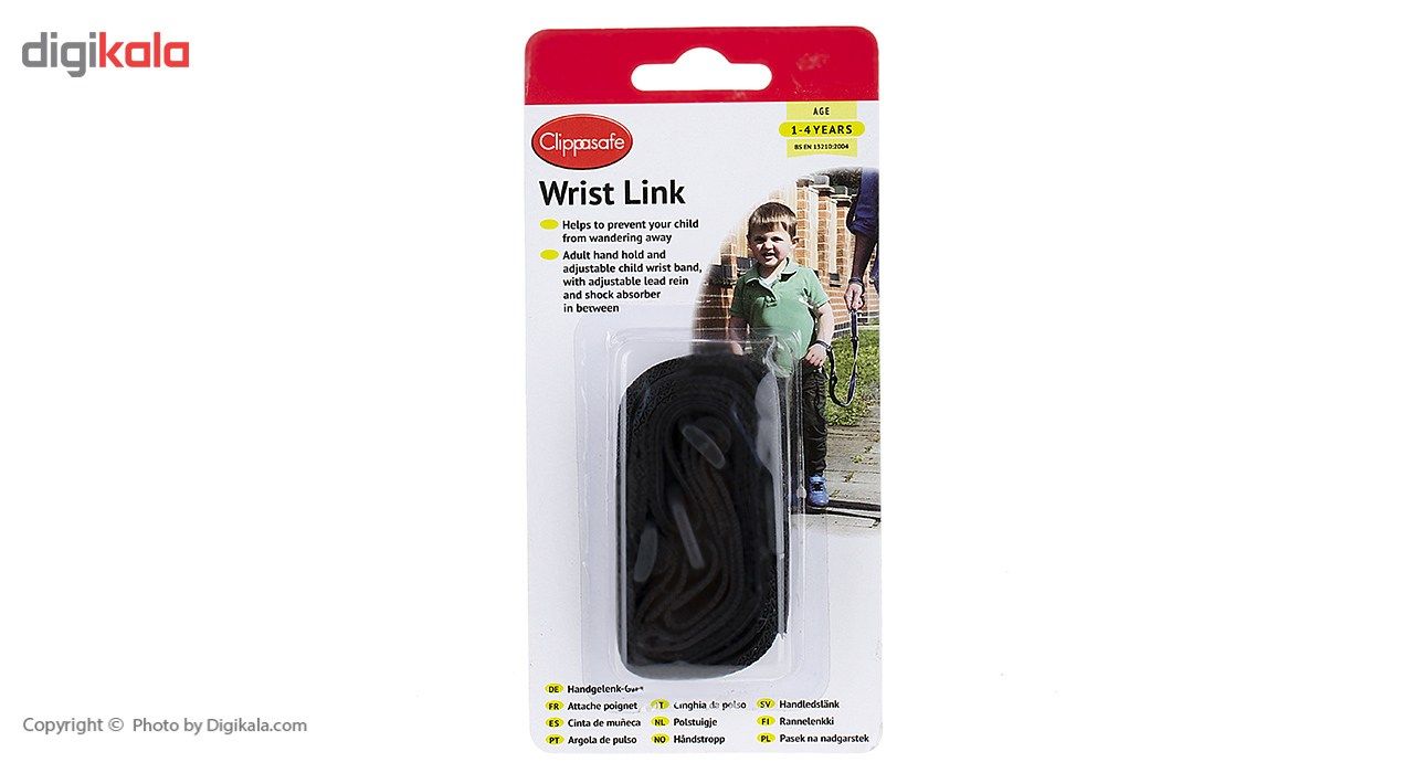 بند همراه مچی کودک کلیپاسیف مدل CL050 Black main 1 1
