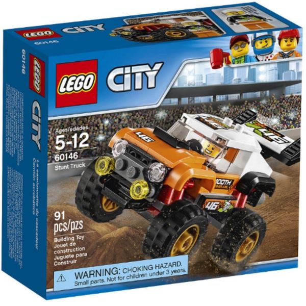 لگو سری City مدل Stunt Truck 60146 لگو سری City مدل Stunt Truck 60146