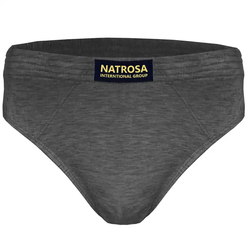 شورت مردانه ناتروسا مدل سوپر نخ ملانژ کد NTRS190-APLUS-MLNJ بسته 3 عددی