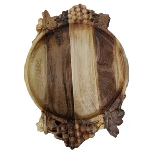 سینی مدل چوبی کد 87956