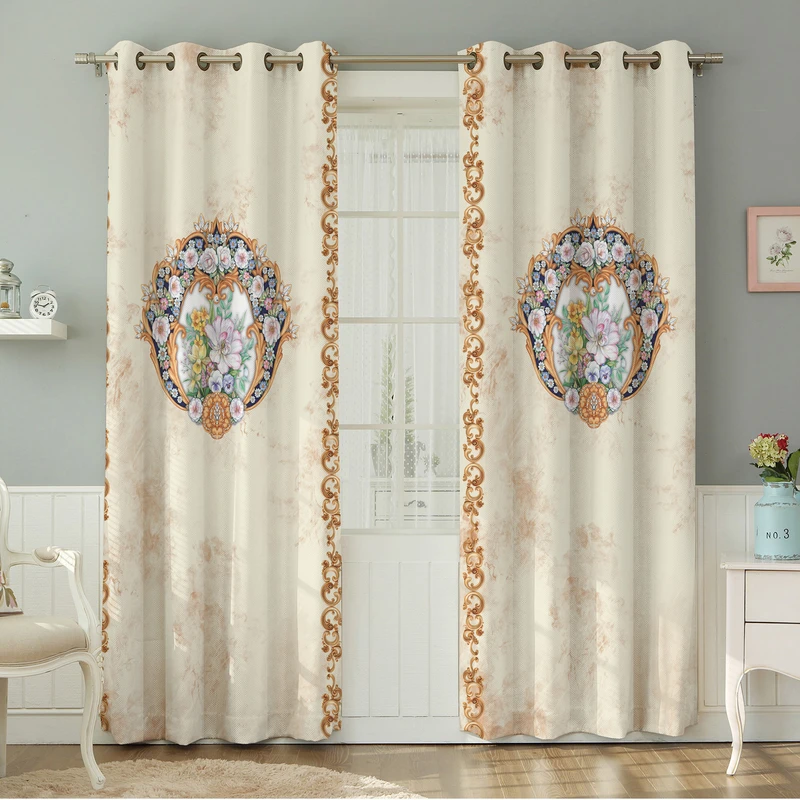 پرده نیروانا طرح  مدرن مدل هازان کد 8451 سایز 140×280 سانتی متر