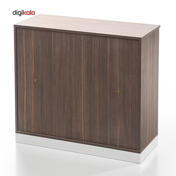 کمد اداری فرآذین مدل FAD-120 بلوطی تیره