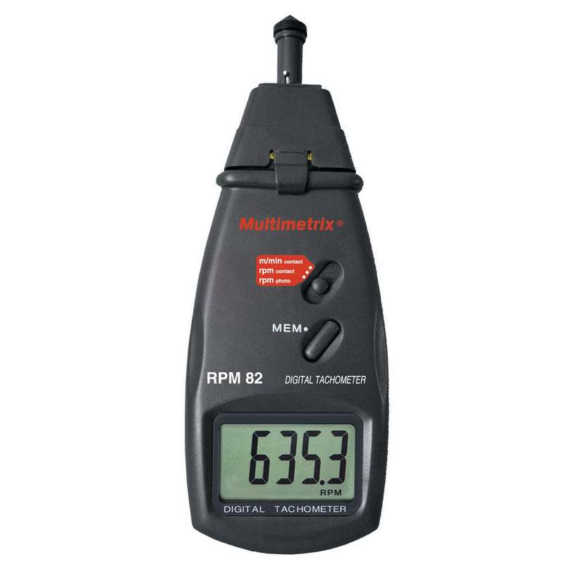 دورسنج دیجیتالی مولتیمتریکس مدل RPM82 دورسنج دیجیتالی مولتیمتریکس مدل RPM82