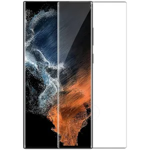 محافظ صفحه نمایش نیلکین مدل 3D CP PLUS MAX  مناسب برای گوشی موبایل سامسونگ Galaxy S22 Ultra