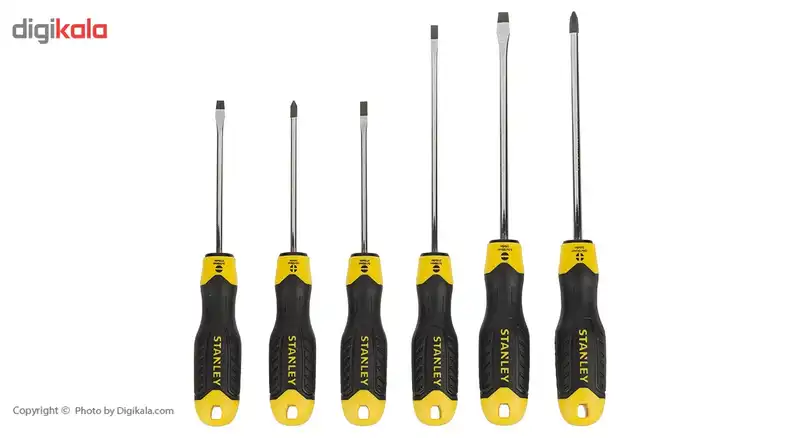 مجموعه 6 عددی پیچ گوشتی استنلی مدل 007-65-0