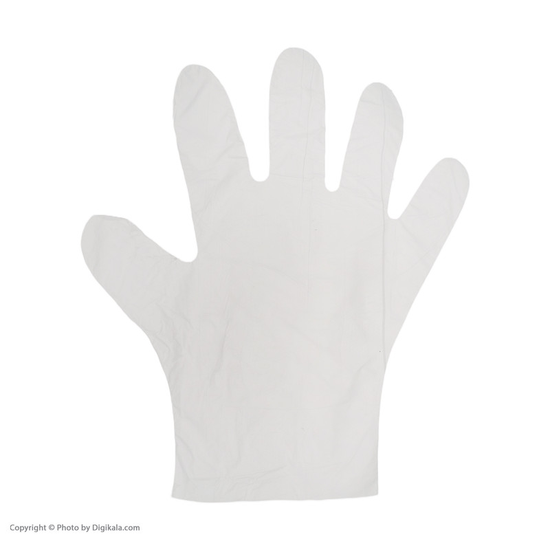 دستکش یکبار مصرف بی تی آی مدل 0011 بسته 100 عددی