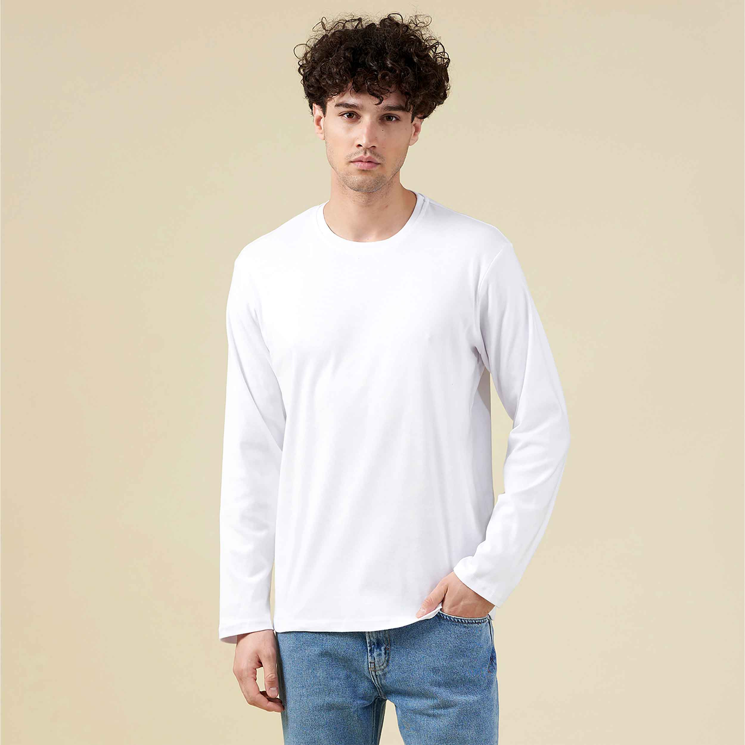 تی شرت آستین بلند مردانه زی سا مدل 31400