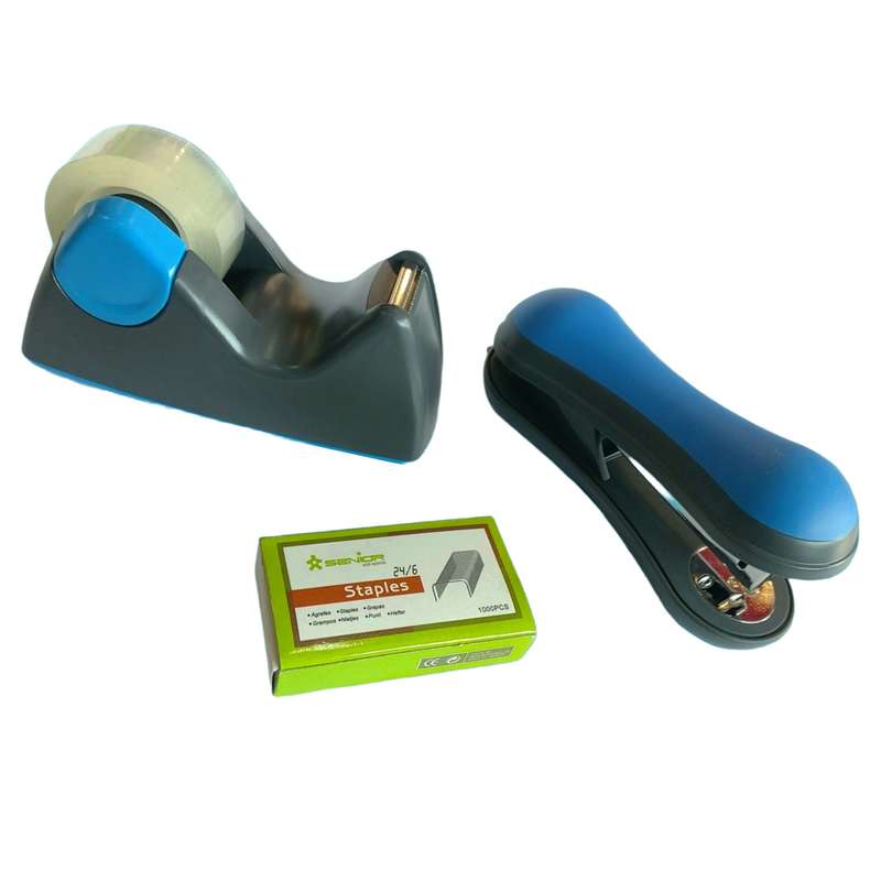 پایه چسب سینیور کد 02 به همراه منگنه و سوزن و نوار چسب مجموعه 4 عددی پایه چسب سینیور کد 02 به همراه منگنه و سوزن و نوار چسب مجموعه 4 عددی