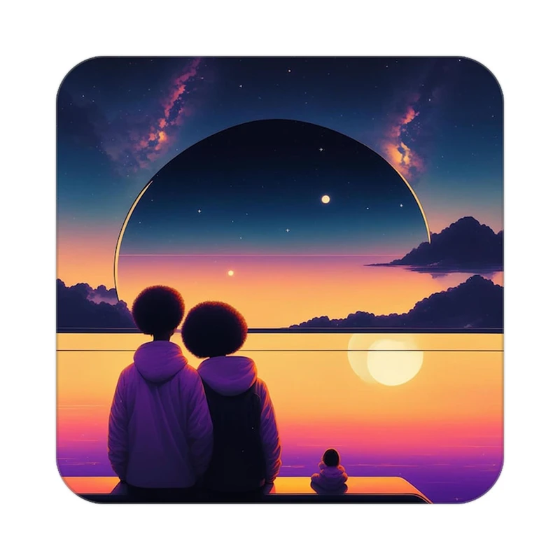 زیر لیوانی کاکتی مدل عاشقانه کد mp11665