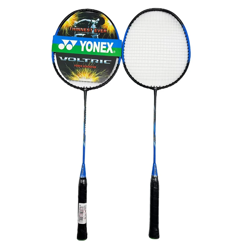 عکس شماره 12 : راکت بدمینتون مدل voltric کد 712 بسته دو عددی