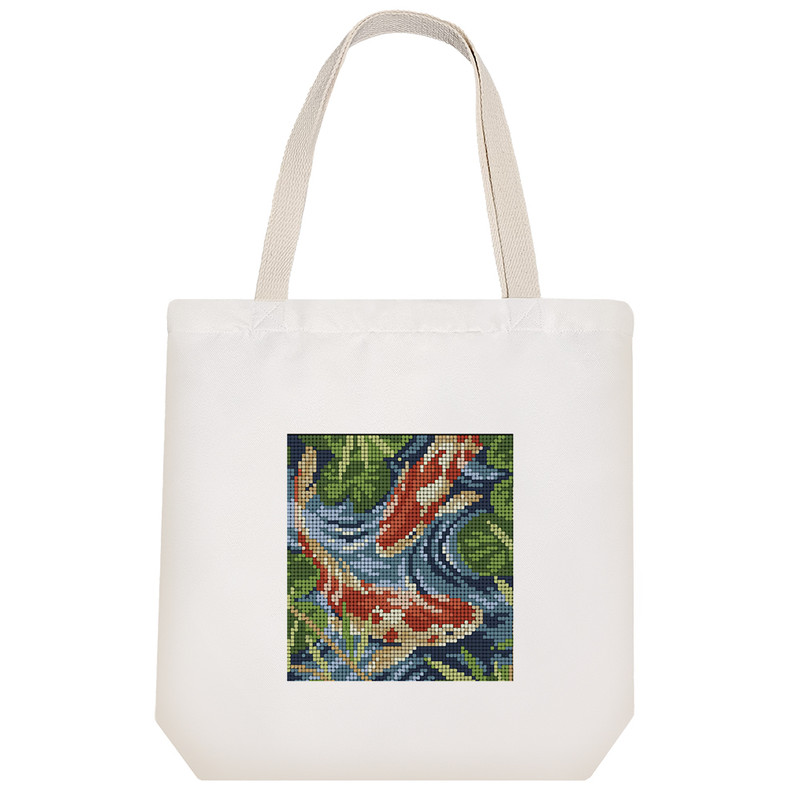 ساک خرید خندالو طرح ماهی قرمز کد 10354