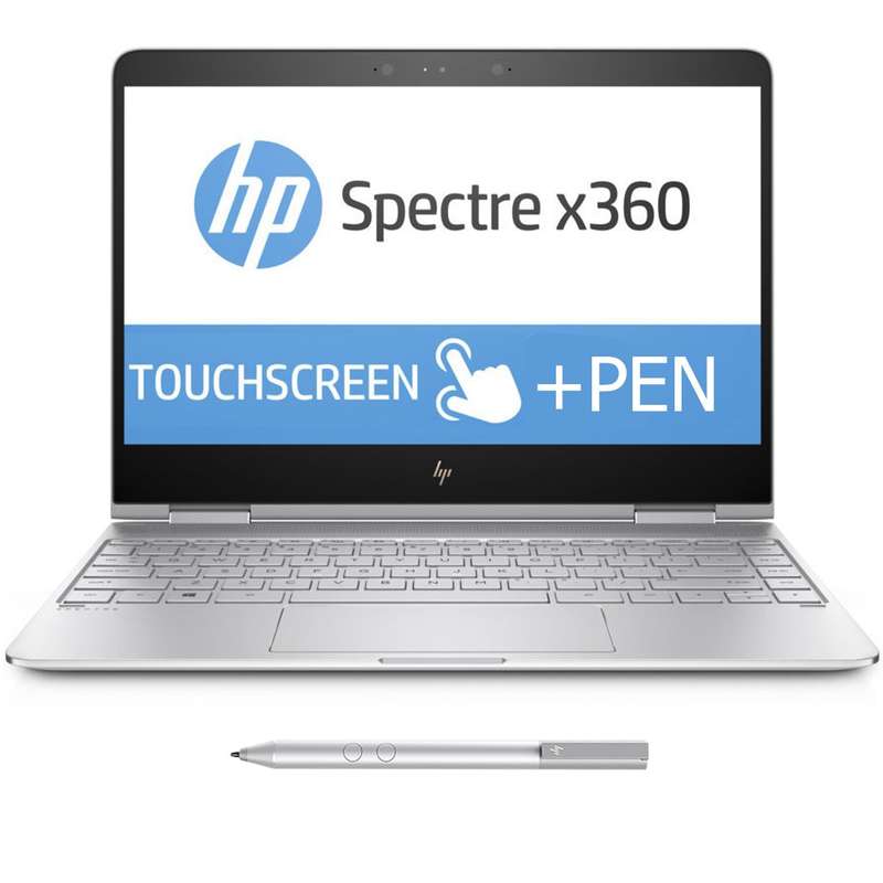 لپ تاپ 13 اینچی اچ پی مدل Spectre X360 13T-AC000S - A+قلم و کاور چرمی اورجینال