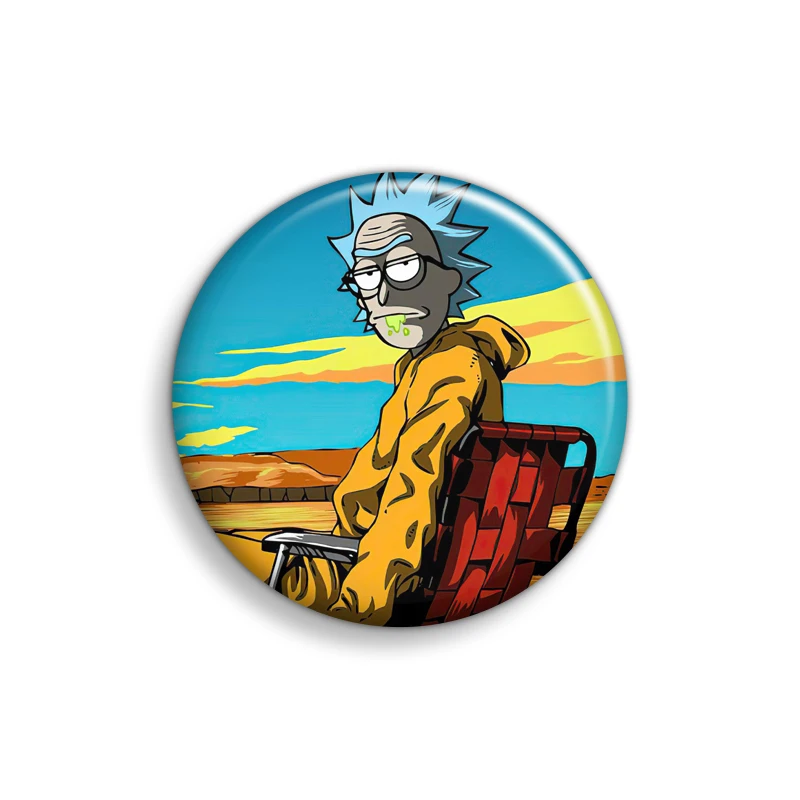 پیکسل ابیگل طرح انیمیشن ریک و مورتی کد 024