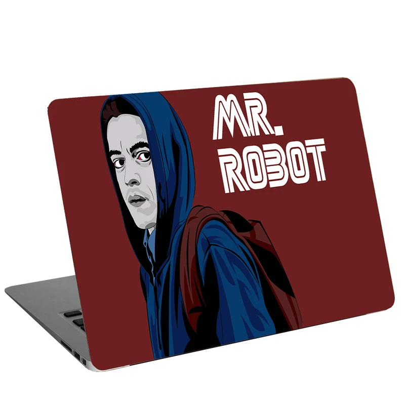 استیکر لپ تاپ طرح Mr Robot کد C-138 مناسب برای لپ تاپ 15.6 اینچ