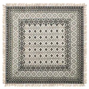 رومیزی قلمکار طرح گلیم کد 100100-7