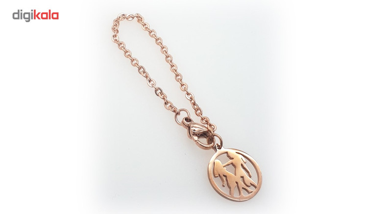 آویز ساعت شهر شیک طرح ماه خرداد مدل AS903 آویز ساعت شهر شیک طرح ماه خرداد مدل AS903