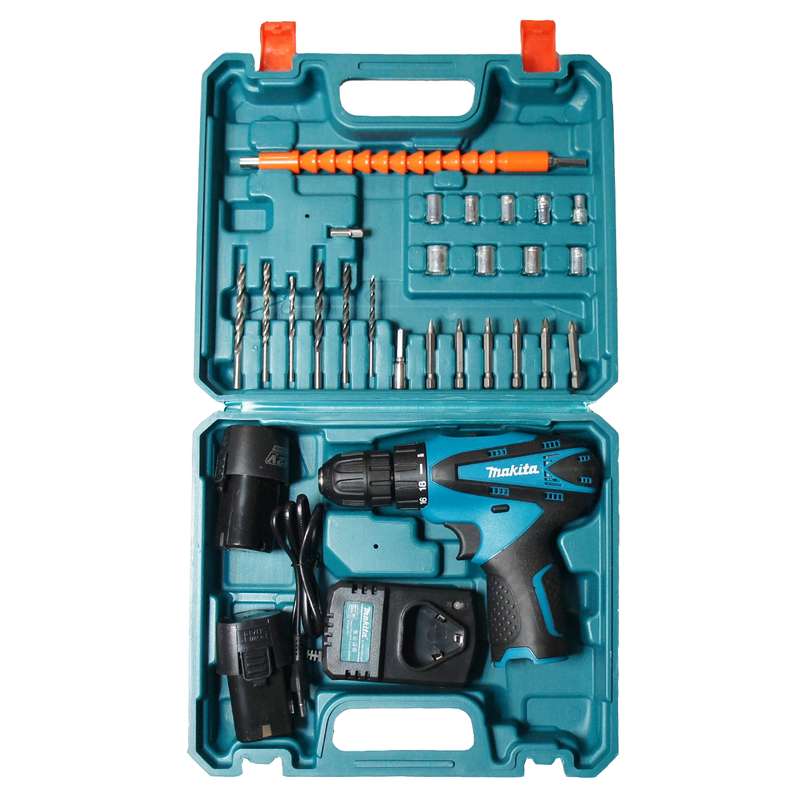 مجموعه 28 عددی دریل پیچ گوشتی شارژی مدل ZX 800 مجموعه 28 عددی دریل پیچ گوشتی شارژی مدل ZX 800