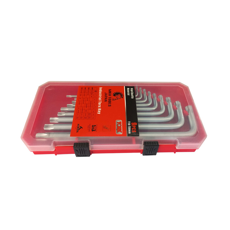 آچار آلن ستاره ای ام کا اچ مدل MK-9 مجموعه 9 عددی آچار آلن ستاره ای ام کا اچ مدل MK-9 مجموعه 9 عددی