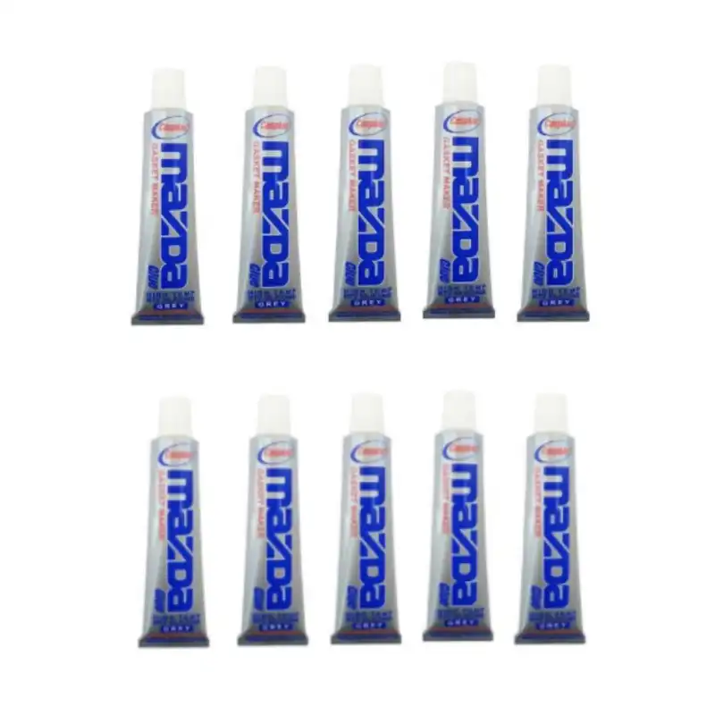 چسب سیلیکون کاسپین مدل مزدا وزن 30 گرم بسته 10 عددی