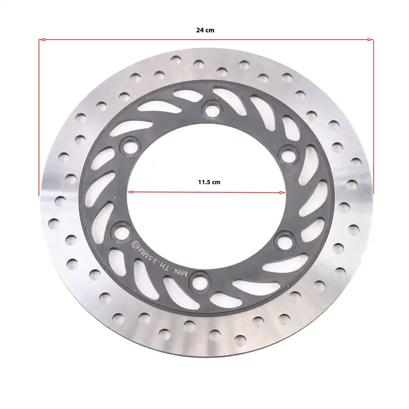 دیسک ترمز چرخ جلو موتور سیکلت مدل HUNK150-F مناسب برای هیرو