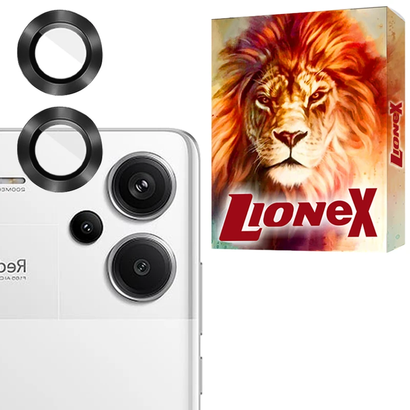 محافظ لنز دوربین لایونکس مدل RINL20 مناسب برای گوشی موبایل شیائومی Redmi Note 13 Pro Plus 5G